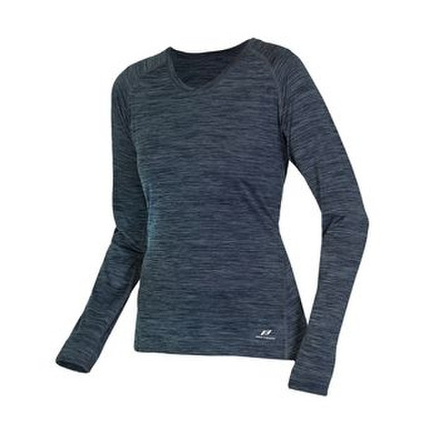 PRO TOUCH 100068 002010 Sweatshirt Langärmlig V-Ausschnitt Elastan Blau Frauen Shirt/Oberteil