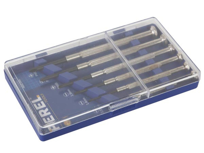 Perel HSET06 Набор Прецизионная отвертка отвертка/набор отверток
