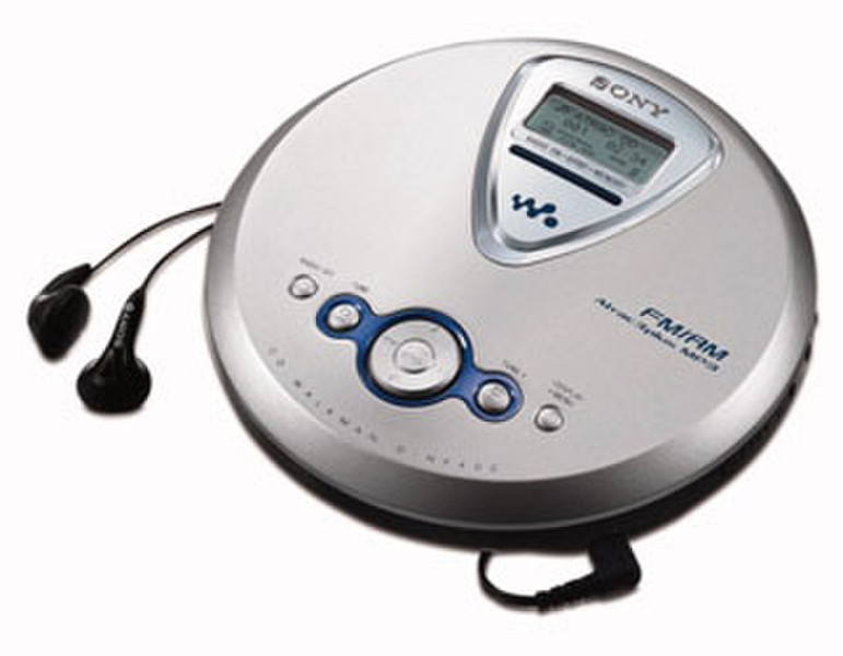 Sony CD WALKMAN D-NF400 Portable CD player Silber