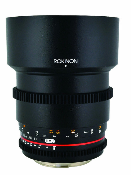 ROKINON Cine CV85M-N Telephoto lens Черный объектив / линза / светофильтр