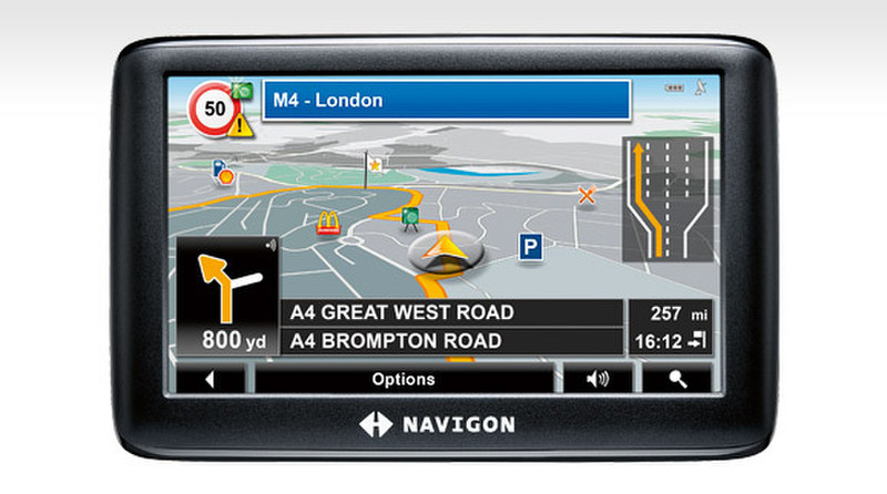Navigon 3310 max Europe Fixed 4.3Zoll Touchscreen 170g Navigationssystem