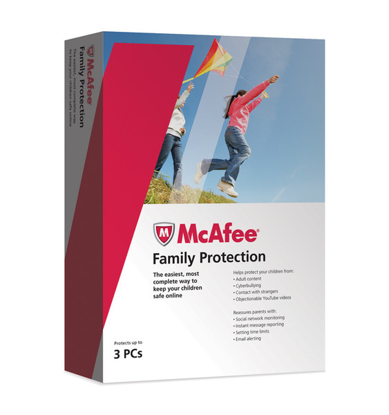 McAfee Family Protection 2010 3Benutzer Niederländisch