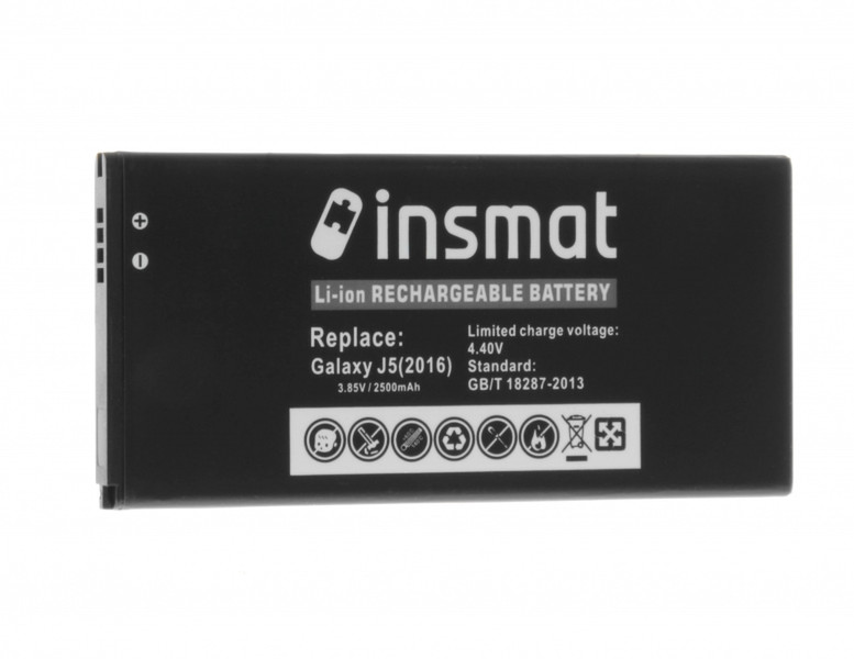 Insmat 106-8764 Lithium-Ion 2500mAh 3.85V rechargeable battery