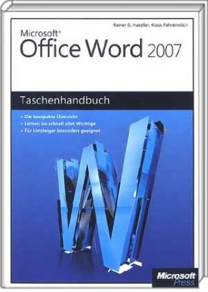 Microsoft Office Word 2007 - Das Taschenhandbuch DEU руководство пользователя для ПО