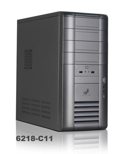 Codegen 6218-CA Midi-Tower 400W Black computer case