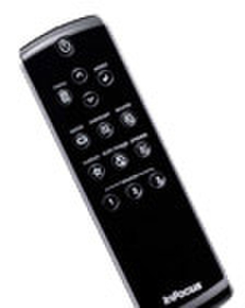 Infocus Play Big Home Theater Remote Black remote control