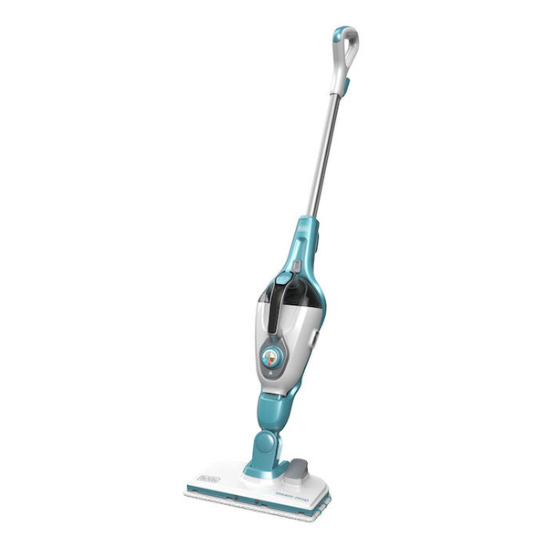 Black & Decker FSMH1321J Upright steam cleaner 0.5l 1300W Blau, Weiß Dampfreiniger