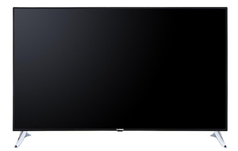 Telefunken TE 65240 G26 F4 C10 ES49 NET 65Zoll Full HD Smart-TV WLAN Schwarz, Silber LED-Fernseher