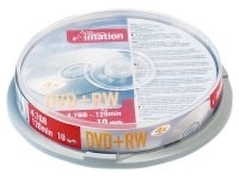 Imation DVD+RW 4.7GB 4x (10) 4.7ГБ DVD+RW 10шт