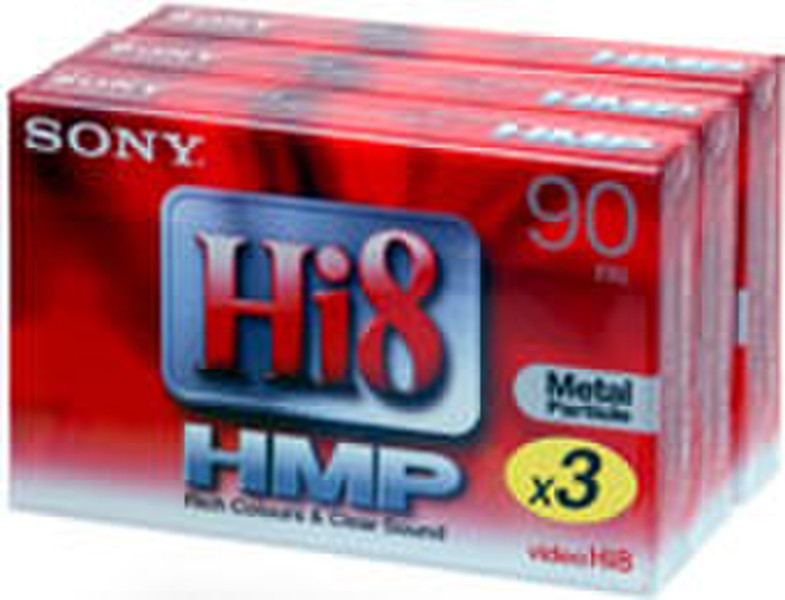 Sony Camcorder Tape 3P590HMP чистая видеокассета