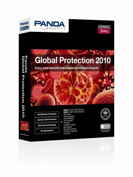 Panda Global Protection 2010 1пользов.