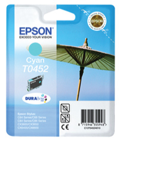 Epson T0452 Cyan Tintenpatrone