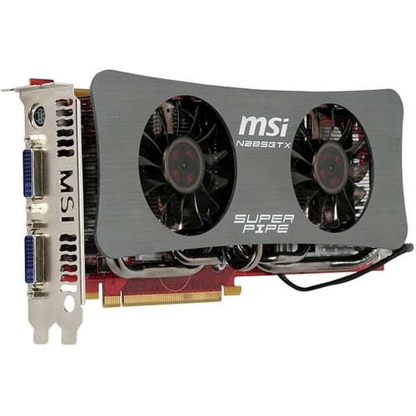 MSI N285GTX SuperPipe 2G GeForce GTX 285 2ГБ GDDR3