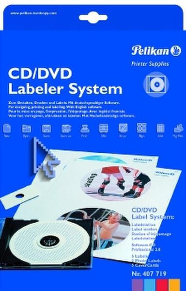 Pelikan CD/DVD Labeler System
