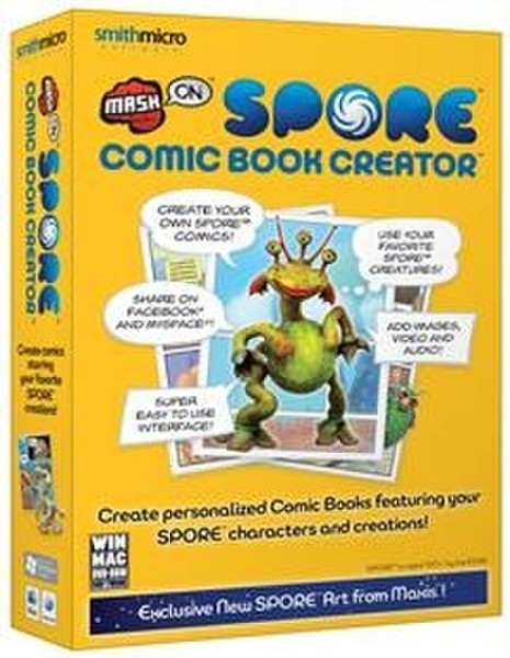 Smith Micro MashON SPORE Comic Book Creator