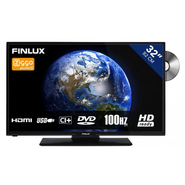 Finlux FLD3222 32Zoll HD Schwarz LED-Fernseher