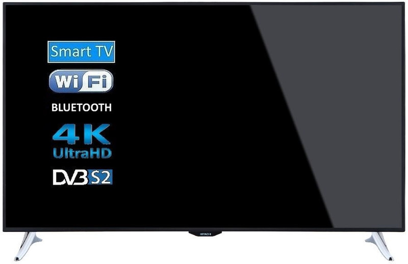 Hitachi 65HZ6W69 65Zoll 4K Ultra HD Smart-TV WLAN Schwarz LED-Fernseher