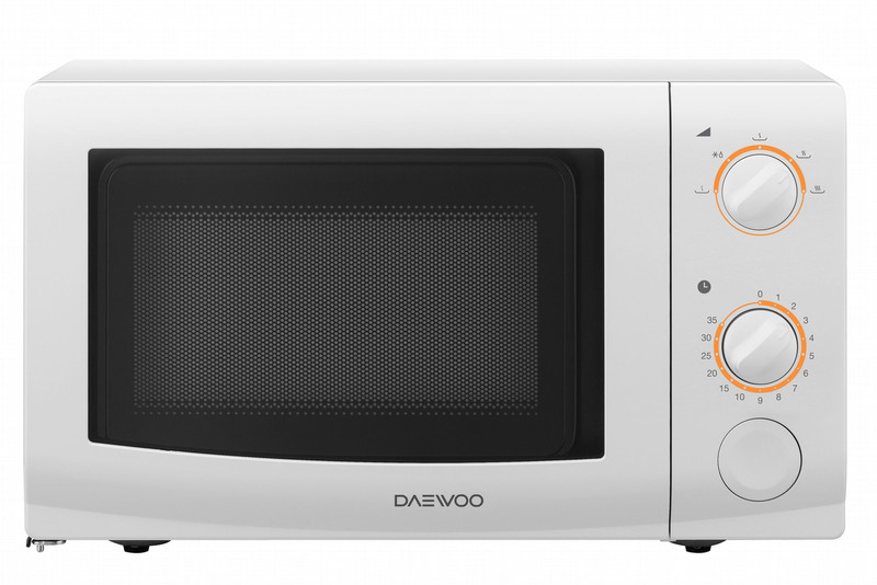 Daewoo KOR-6F07 Обычная (соло) микроволновая печь Over the range 20л 700Вт Белый микроволновая печь