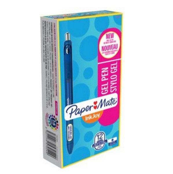 Papermate InkJoy Gel Retractable gel pen Blau 12Stück(e)