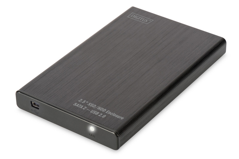 ASSMANN Electronic DA-71104 2.5/3.5" Черный кейс для жестких дисков