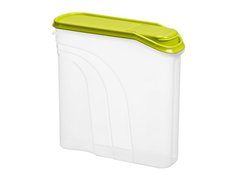 Rotho Fresh Rectangular Box 2.2L Green,Transparent 1pc(s)