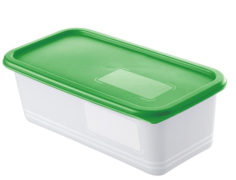 Rotho DOMINO Box 1.2L Green,White 3pc(s)