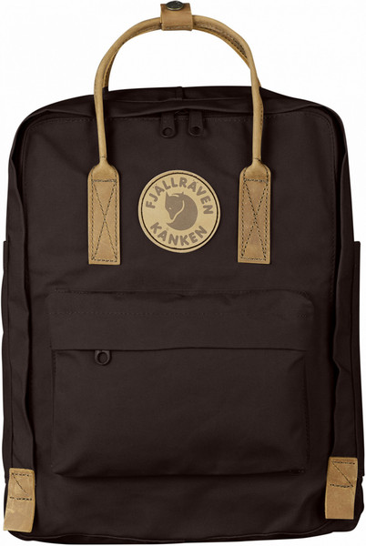 Fjällräven Kånken No. 2 Cotton,Leather,Polyester Brown