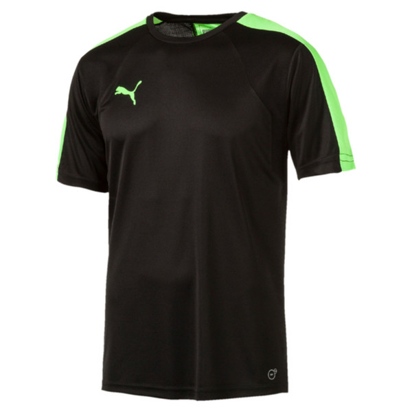 PUMA 655191 4T Люди Men t-shirt Черный, Зеленый футбольная форма
