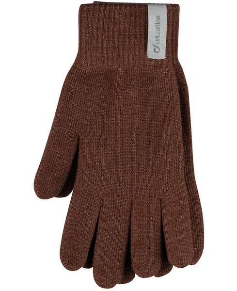 Cellularline 37030 Touchscreen gloves Brown
