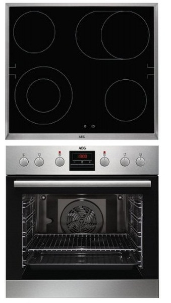 AEG EX10E Ceramic hob Electric oven cooking appliances set