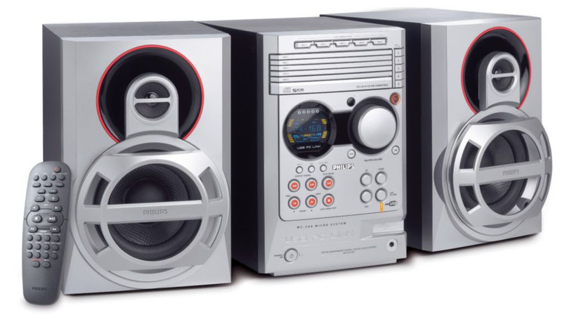 Philips MC-500/22 Micro set 200Вт Cеребряный