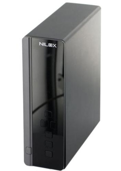 Nilox Multimedia Box M3 con DVB-T Schwarz Digitaler Mediaplayer