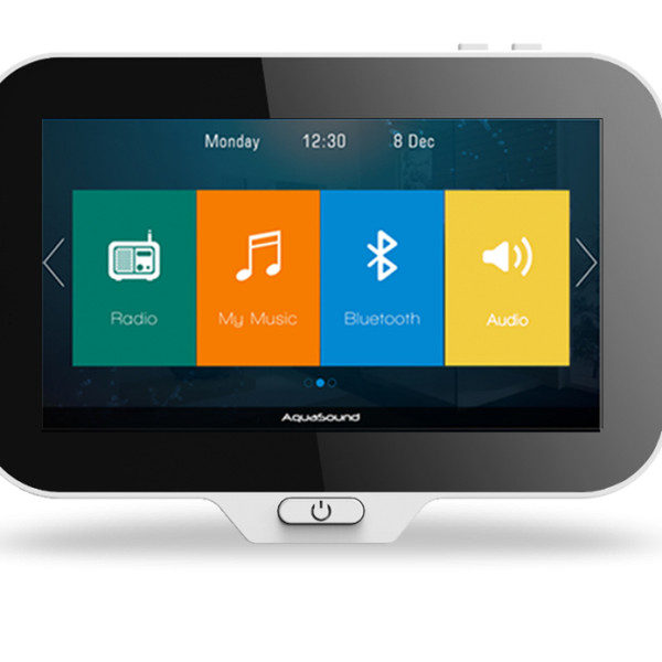 Aquasound EMC16CTRL Bluetooth Сенсорный экран Черный, Белый пульт дистанционного управления