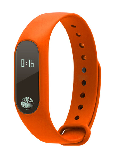 Aligator M2 Armband activity tracker OLED Wireless Orange
