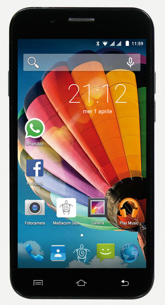Mediacom PhonePad Duo G512 8GB Grau