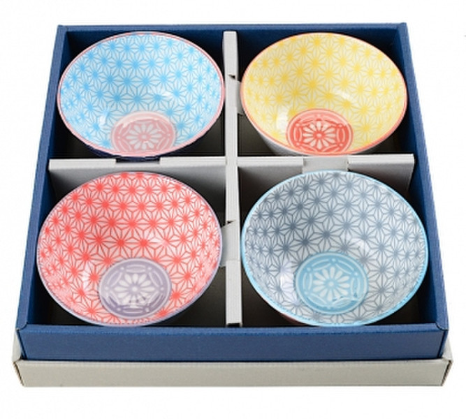 Tokyo Design Studio Star Wave Bowl set Round Multicolour 4pc(s)