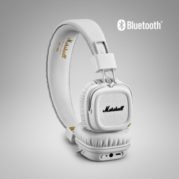 Marshall Major II Bluetooth Head-band Binaural White