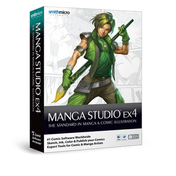 Smith Micro Manga Studio EX 4.0 EDU Win/Mac, EN