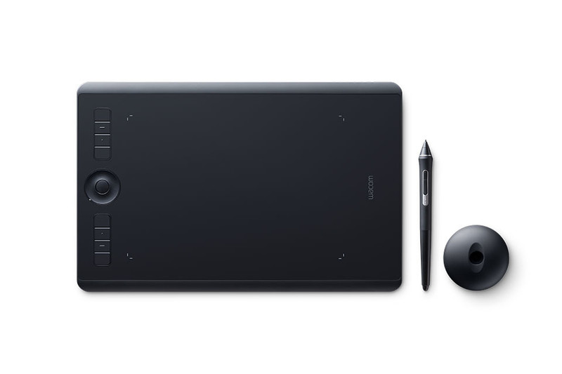 Wacom Intuos Pro M South 5080lpi 224 x 148mm Black graphic tablet