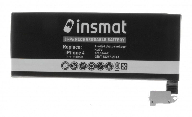 Insmat 106-8800 Lithium-Ion 1420mAh 3.7V rechargeable battery