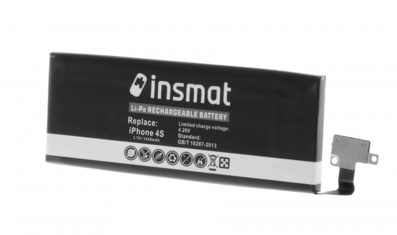 Insmat 106-8801 Lithium-Ion 1430mAh 3.7V Wiederaufladbare Batterie