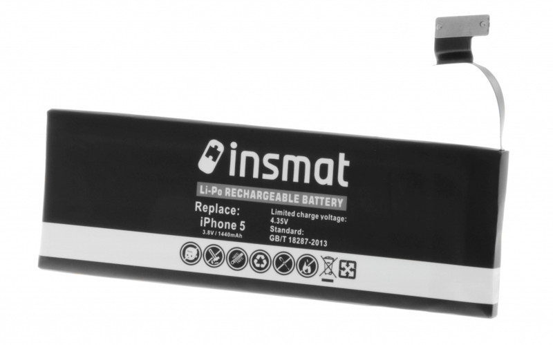 Insmat 106-8802 Lithium-Ion 1440mAh 3.8V rechargeable battery