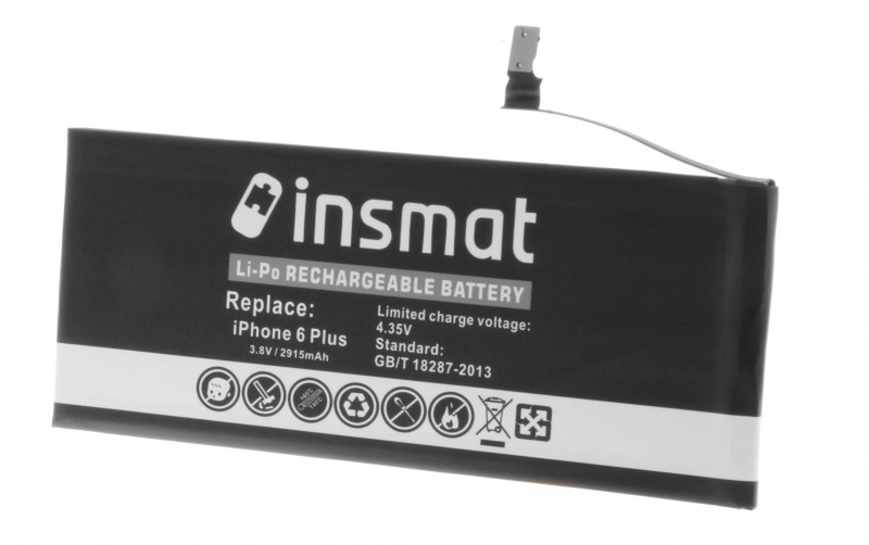 Insmat 106-8807 Lithium-Ion 2915mAh 3.8V rechargeable battery