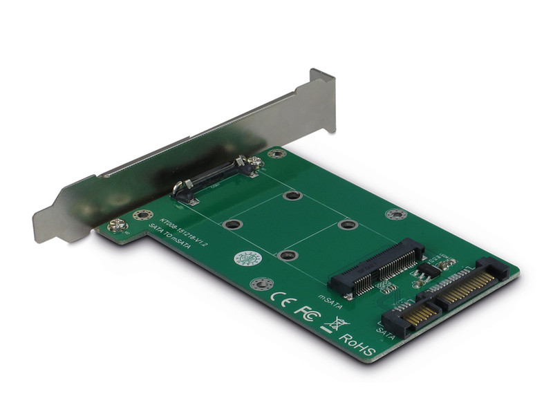 Inter-Tech KT008A Internal mSATA interface cards/adapter