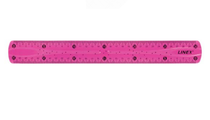 Linex 400081963 300mm Silicone Pink 1pc(s) ruler