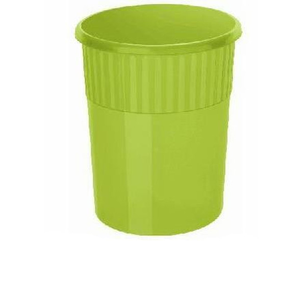 Rotho 17745 18L Round Polypropylene (PP) Green trash can