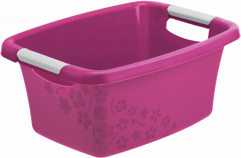 Rotho 17511 12L Rectangular Polypropylene (PP) Pink laundry basket