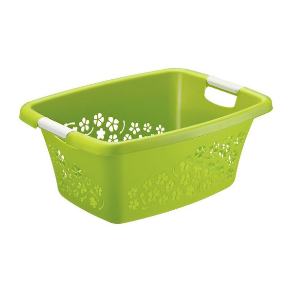 Rotho 17565 25L Rectangular Polypropylene (PP) Green laundry basket