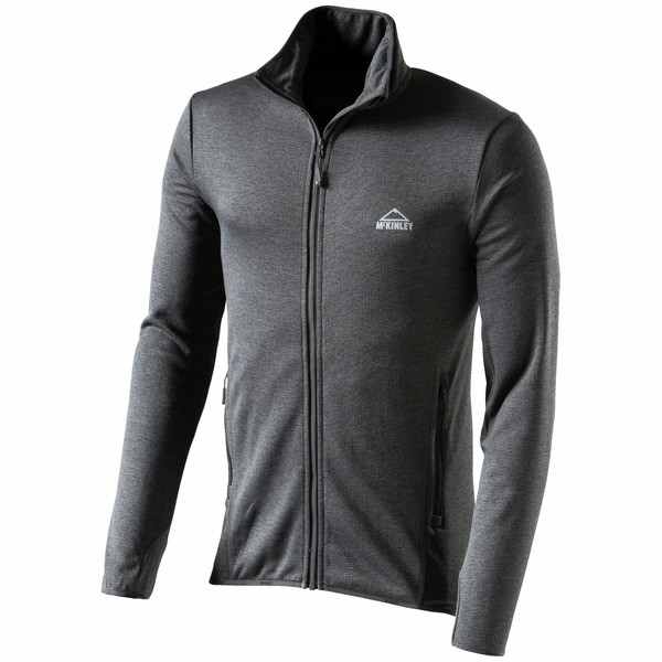 McKinley Roto II ux Jacket M Polyester Anthracite,Black