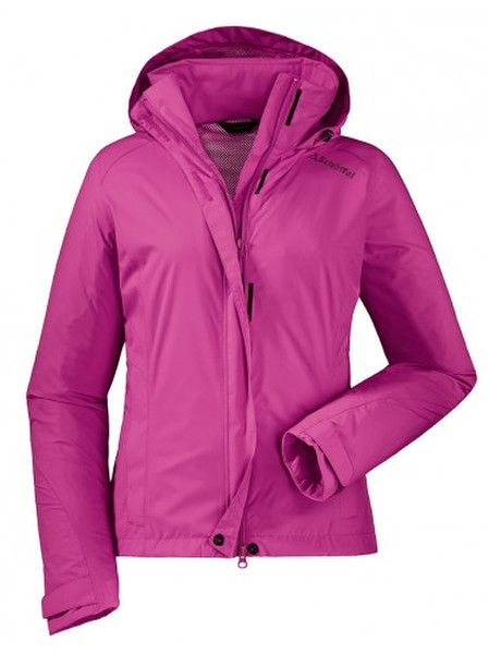 Schöffel Easy L II Shell-Jacke/Windbreaker M Polyamid Pink